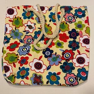 Floral Colorful Canvas Bag New
